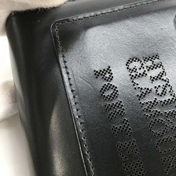 実際に弊社で買取させて頂いたHYSTERIC GLAMOUR×PORTER/ヒステリックグラマー×ポーター 二つ折り財布 ラウンドジップ 財布の画像 5枚目