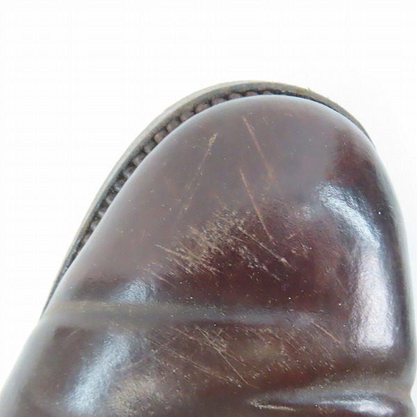 実際に弊社で買取させて頂いたALDEN/オールデン コードバンチャッカブーツ 13370/6Dの画像 9枚目