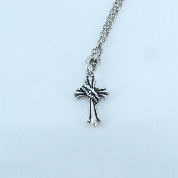 実際に弊社で買取させて頂いた【ギャラ付き】Justin Davis/ジャスティンデイビス DARLING CROSS ダーリンクロス ネックレス SNJ844の画像 1枚目