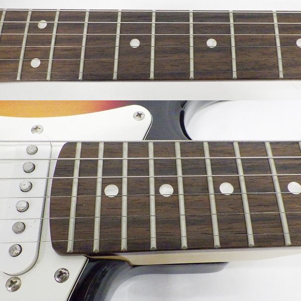 実際に弊社で買取させて頂いた★Fernandes/フェルナンデス ストラトキャスターType SSH エレキギター ソフトケース付の画像 3枚目