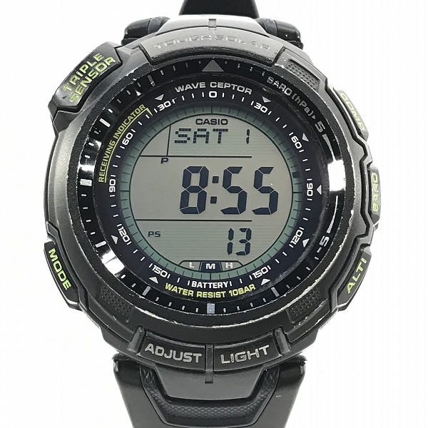実際に弊社で買取させて頂いたCASIO/カシオ PROTREK/プロトレック 電波ソーラー MULTI BAND 5 ARWorld Series PRW-1300ARJ-2JR