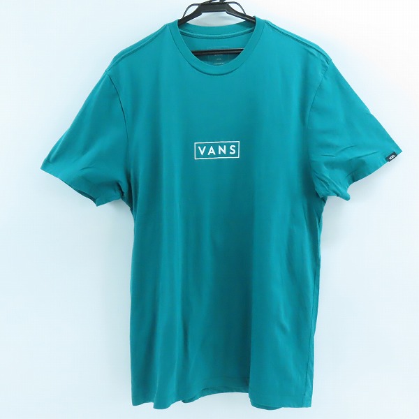 実際に弊社で買取させて頂いたvans/バンズ 半袖Tシャツ ターコイズブルー/L