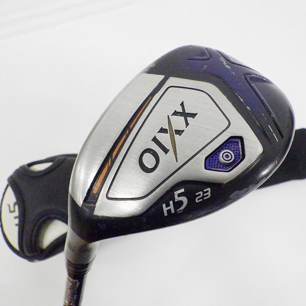 実際に弊社で買取させて頂いたDUNLOP/ダンロップ XXIO/ゼクシオ 10代目 ユーティリティ H5/23° レフティ/左きき用 MP1000 FLEX:R ヘッドカバー付