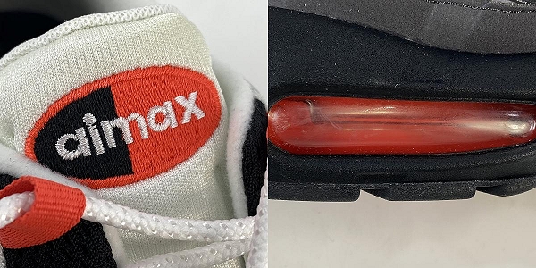 実際に弊社で買取させて頂いたNIKE×atmos/ナイキ×アトモス AIR MAX 95/エアマックス95 ウィーラブナイキ AQ0925-002 29の画像 7枚目