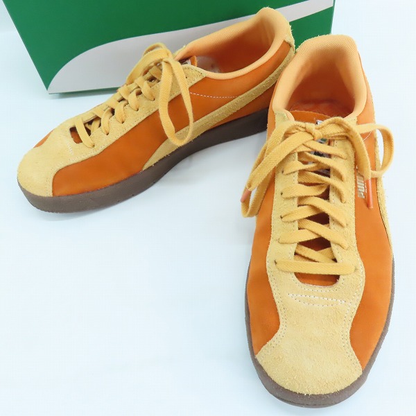 実際に弊社で買取させて頂いたPUMA/プーマ DELPHIN BLOCK/デルフィンブロック スエードスニーカー 399785-01/27.5