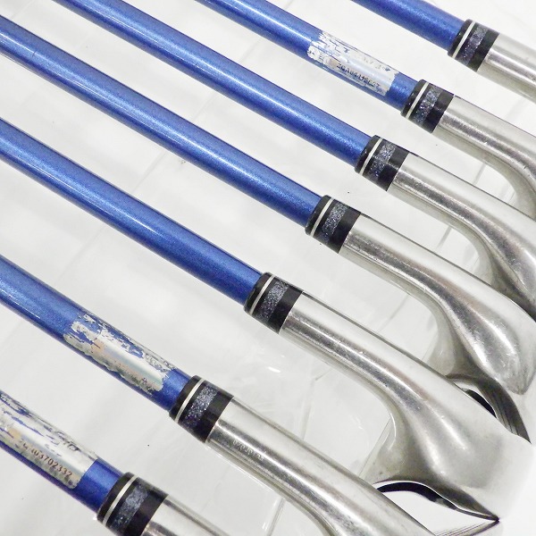 実際に弊社で買取させて頂いたDUNLOP/ダンロップ XXIO 11/ゼクシオイレブン アイアン #6～9,P,A,Sw 7本セット レフティ/左きき用 MP1100 FLEX:Rの画像 2枚目