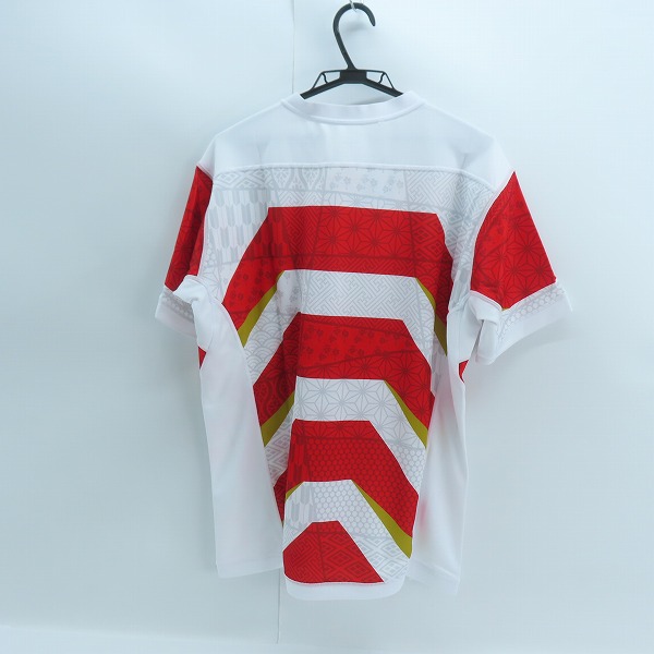 実際に弊社で買取させて頂いた【未使用】CANTERBURY/ラグビー日本代表 ジャパン レプリカ ホームジャージ RWC2019 ワールドカップ/VWR39000/XLの画像 1枚目