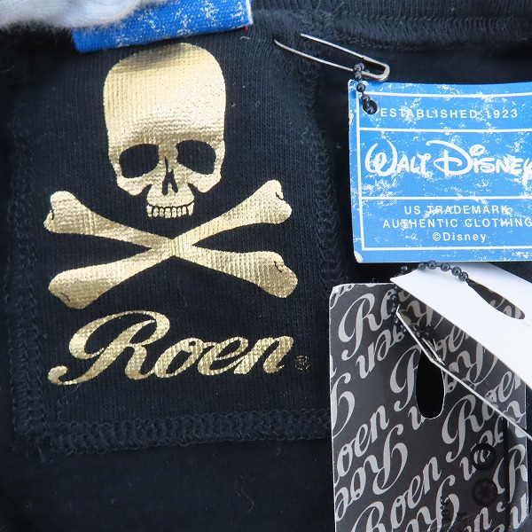 実際に弊社で買取させて頂いたRoen×Disney/ロエン×ディズニー クラッシュミッキー プリント Tシャツ 78047064 /48の画像 3枚目