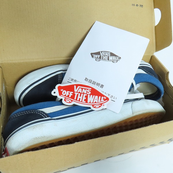実際に弊社で買取させて頂いたVANS/ヴァンズ バンズ OLD SKOOL DX/オールドスクール 556436-0002/26.5の画像 7枚目