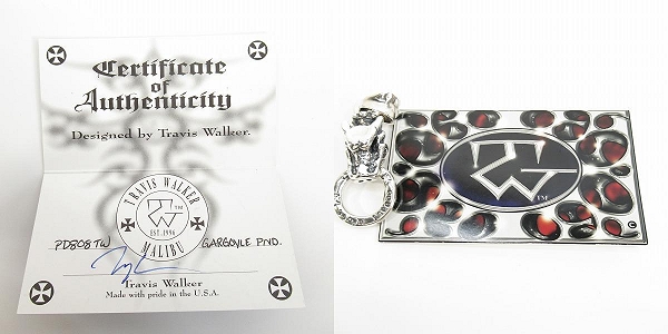 実際に弊社で買取させて頂いた【ギャラ付き】TRAVIS WALKER/トラヴィスワーカー GARGOYLE PENDANT/ガーゴイル ペンダントトップ の画像 9枚目