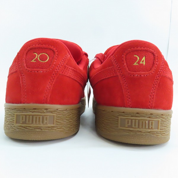 実際に弊社で買取させて頂いた【未使用】PUMA/プーマ SUEDE XL OP FOR ALL TIME RED/スエード スニーカー 401709-01 28.5の画像 1枚目
