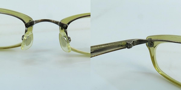 実際に弊社で買取させて頂いた井戸多美男作 手造 アイウエア/メガネフレーム T420-4の画像 3枚目