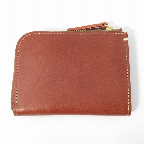実際に弊社で買取させて頂いた土屋鞄製造所/ツチヤカバン ユニックリベルタ ハンディLファスナー コインケース/ウォレット ブラウンの画像 1枚目