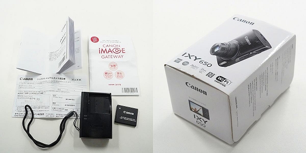 実際に弊社で買取させて頂いたCanon/キャノン PC2274 IXY 650 コンパクトデジタルカメラ 動作確認済みの画像 9枚目