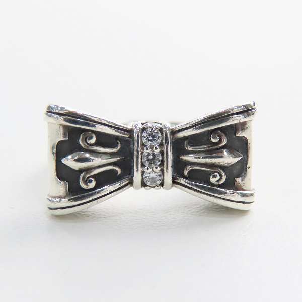 実際に弊社で買取させて頂いたJustin Davis/ジャスティンデイビス プロミス リボンリング/13号の画像 1枚目