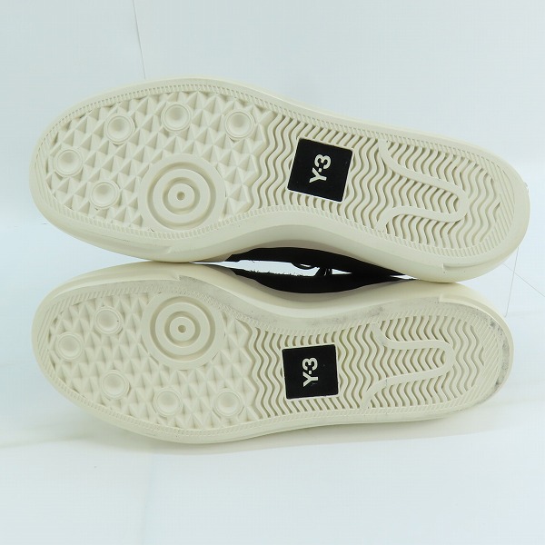 実際に弊社で買取させて頂いた【未使用】Y-3/ワイスリー AJATU COURT LOW アジャツ ロウ スニーカー ID4210/27.5の画像 2枚目