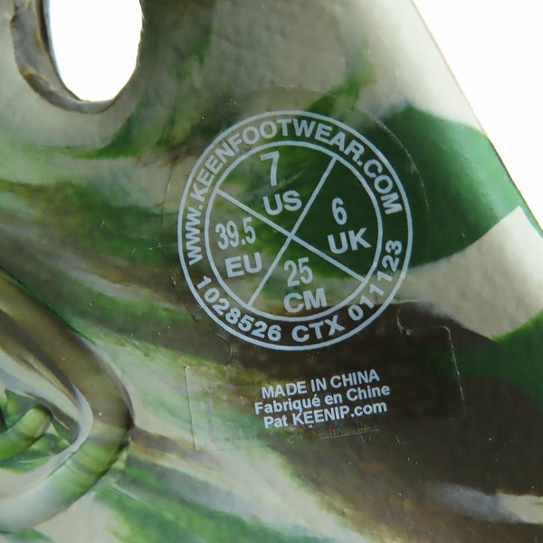 実際に弊社で買取させて頂いたKEEN/キーン サンダル YOGUI/ヨギ 1028526/25の画像 5枚目