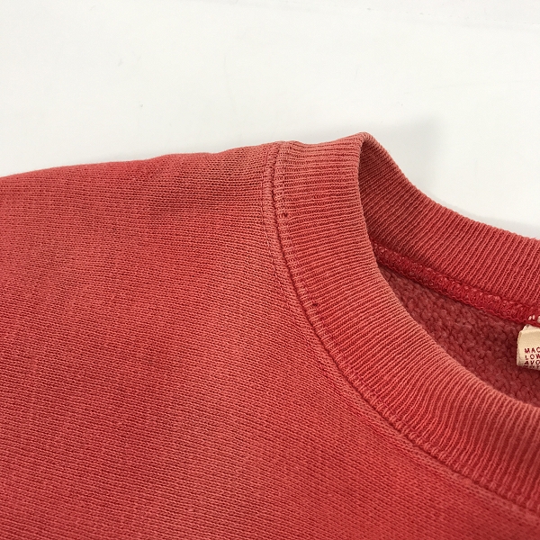 実際に弊社で買取させて頂いたChampion/チャンピオン  90s USA製 REVERSE WEAVE/リバースウィーブ　スウェット/トレーナー/レッド/Lの画像 3枚目