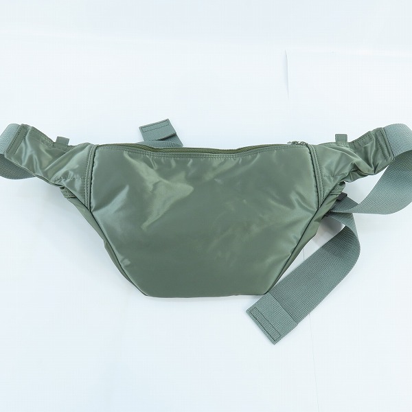 実際に弊社で買取させて頂いた(1)PORTER/ポーター TANKER WAIST BAG L タンカー ウエストバッグ L セージグリーン/622-76628の画像 1枚目