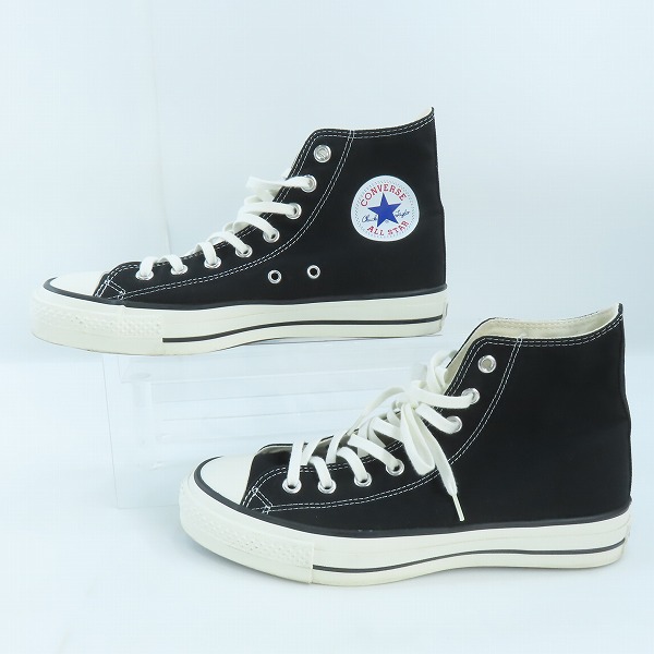 実際に弊社で買取させて頂いたCONVERSE/コンバース 日本製 CANVAS AS J HI キャンバス スニーカー/8.0の画像 3枚目