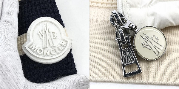実際に弊社で買取させて頂いた【JPタグ】MONCLER/モンクレール 21AW CARDIGAN TRICOT/ダウン切り替え カーディガン ジャケット G20919B00002/XLの画像 7枚目