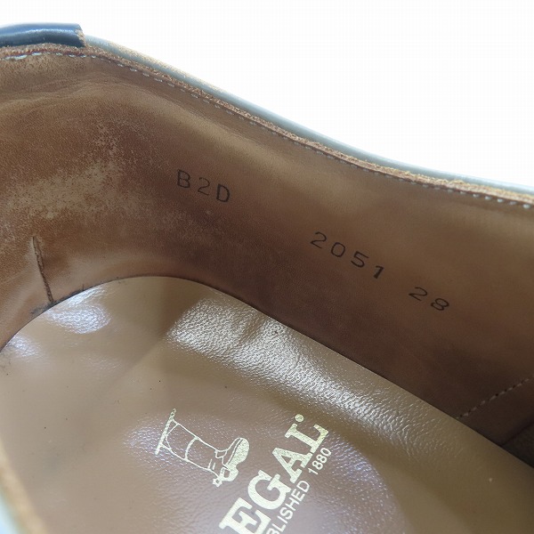 実際に弊社で買取させて頂いたREGAL/リーガル オックスフォード サドルシューズ 2051 28の画像 5枚目