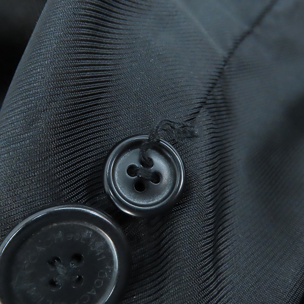 実際に弊社で買取させて頂いたCOACH/コーチ オールドコーチ 韓国製 レザーステンカラーコート XLの画像 5枚目