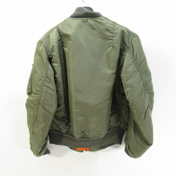 実際に弊社で買取させて頂いたALPHA INDUSTRIES/アルファインダストリーズ MA-1 フライトジャケット MIL-J-8279E/Sの画像 1枚目