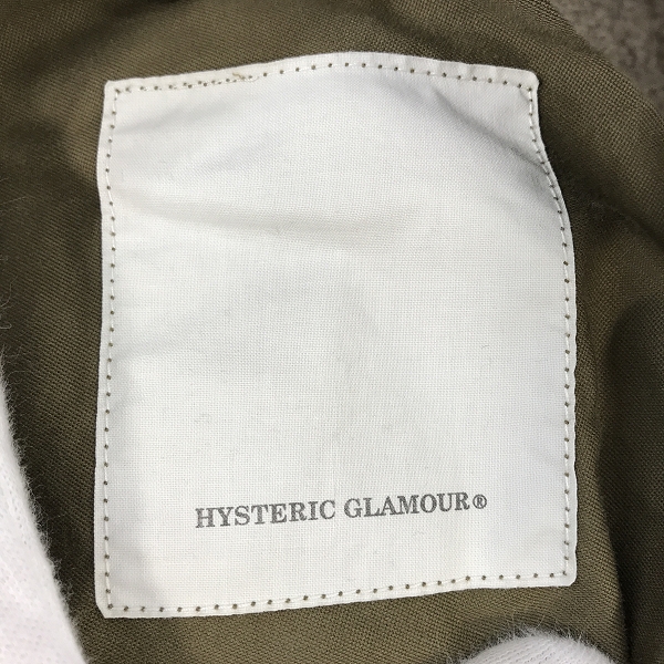 実際に弊社で買取させて頂いた【未使用】HYSTERIC GLAMOUR/ヒステリックグラマー ライナー付き ミリタリージャケット 0293AC03/Sの画像 2枚目
