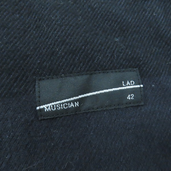 実際に弊社で買取させて頂いたLAD MUSICIAN/ラッドミュージシャン BIG PAJAMA SHIR/長袖シャツ 2220-112/42の画像 2枚目