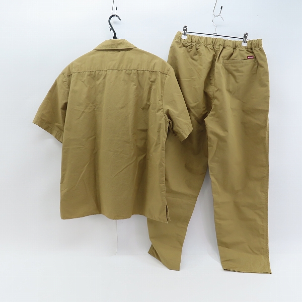 実際に弊社で買取させて頂いたHIDEANDSEEK/ハイドアンドシーク 半袖 ボタンシャツ/パンツ セットアップ/Lの画像 1枚目