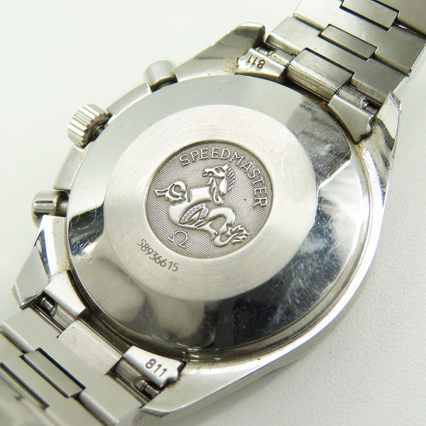 実際に弊社で買取させて頂いた【ギャラ付き】OMEGA/オメガ スピードマスター オートマチック 腕時計/3510.50.00の画像 4枚目