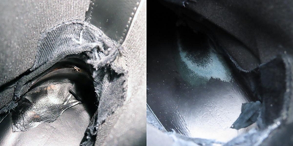 実際に弊社で買取させて頂いた【ジャンク】Rick Owens DRKSHDW/リックオウエンス ダークシャドウ Beatle Abstract Boots/ブーツ DU02B4846/42の画像 7枚目