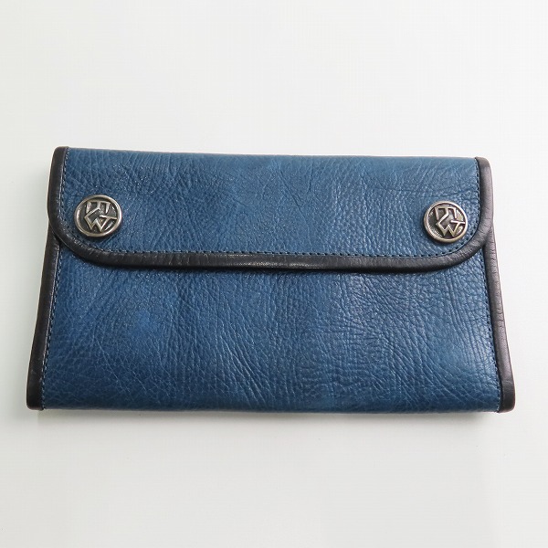 実際に弊社で買取させて頂いた【ギャラ付き】TRAVIS WALKER/トラヴィスワーカー 3つ折り レザーウォレット/財布