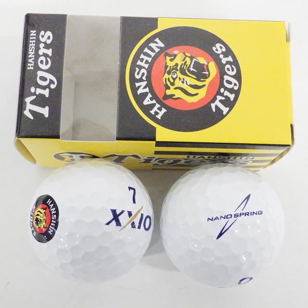 実際に弊社で買取させて頂いた【未使用/オウンネーム】DUNLOP/ダンロップ SRIXON/スリクソン AD SPEED・XXIO ゴルフボール ホワイト 2ｘ6 計1ダースの画像 4枚目