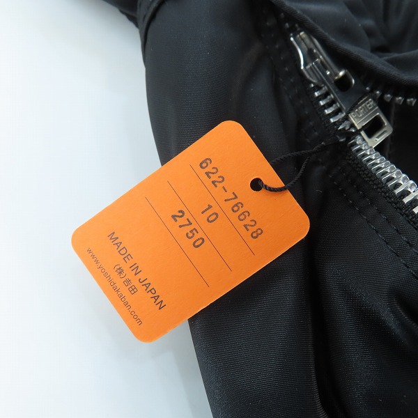実際に弊社で買取させて頂いた(4)【未使用】PORTER/ポーター TANKER WAIST BAG (L) タンカー ウエストバッグ L ブラック/622-76628の画像 6枚目