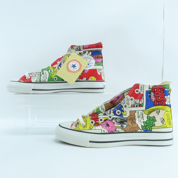 実際に弊社で買取させて頂いた【未使用】CONVERSE/コンバース ALL STAR COMIC/オールスターコミック/8.5の画像 3枚目