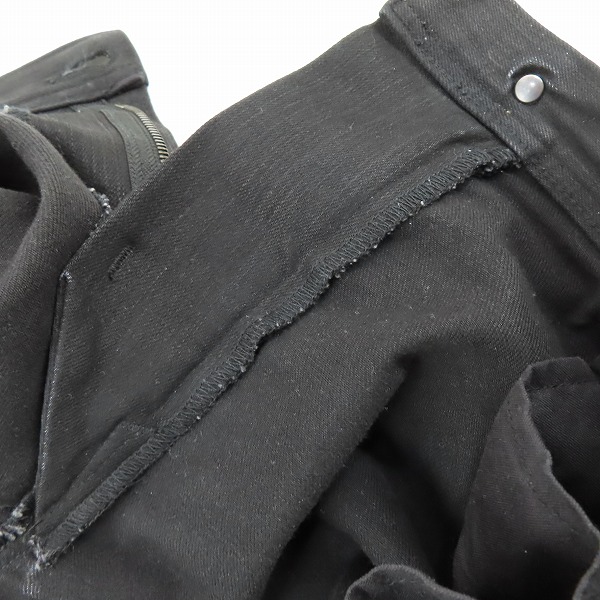 実際に弊社で買取させて頂いたJULIUS/ユリウス Slim Distressed Pants/ディストレスドパンツ 879PAM4-BK/2の画像 7枚目