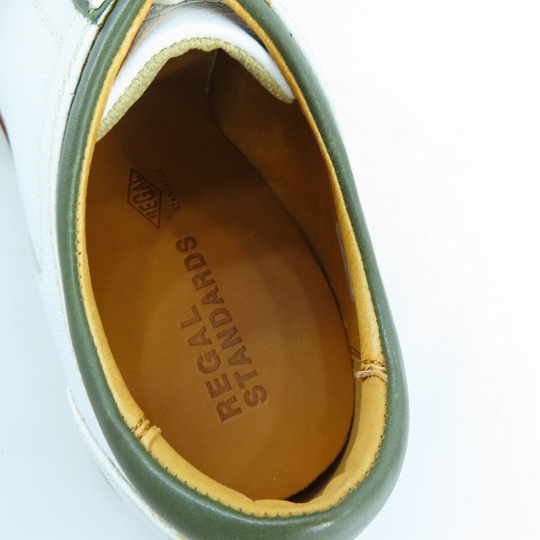 実際に弊社で買取させて頂いたREGAL STANDARDS/リーガル スタンダード レザースニーカー 750R/25.5の画像 4枚目