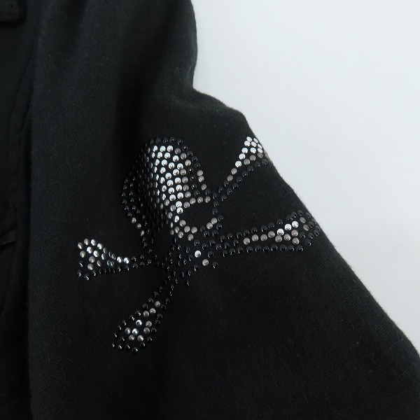 実際に弊社で買取させて頂いたRoen/ロエン 袖スカルスタッズ コットンジャケット 77032008 /46の画像 8枚目