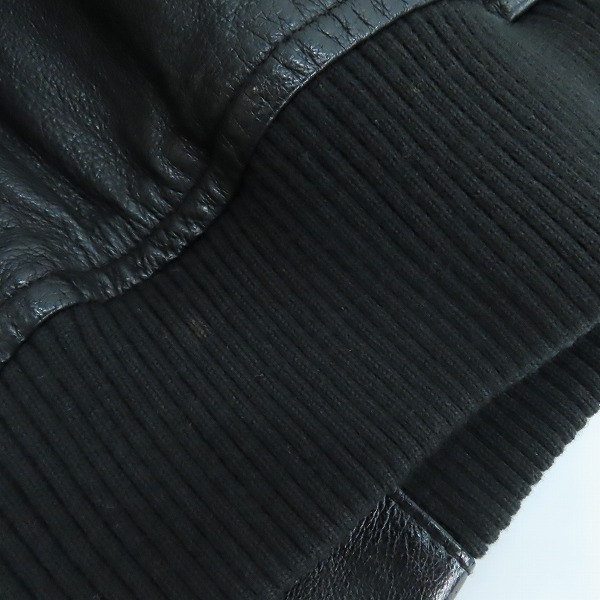 実際に弊社で買取させて頂いたJOURNAL STANDARD/ジャーナルスタンダード 豚革 レザージャケット/ブルゾン 38の画像 7枚目