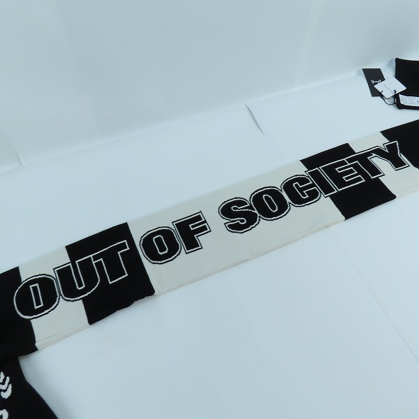 実際に弊社で買取させて頂いた【未使用】glamb/グラム ジービーフーリガンマフラー GB0424/AC08 の画像 5枚目