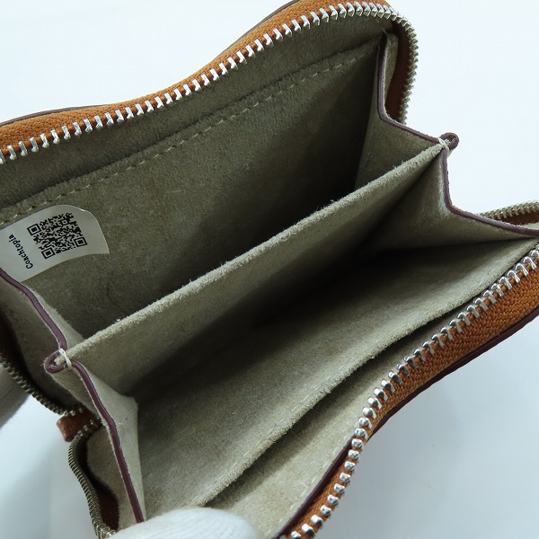 実際に弊社で買取させて頂いたCOACH/コーチ Coachtopia コーチトピア ウェイビー ジップ アラウンド ウォレットの画像 3枚目