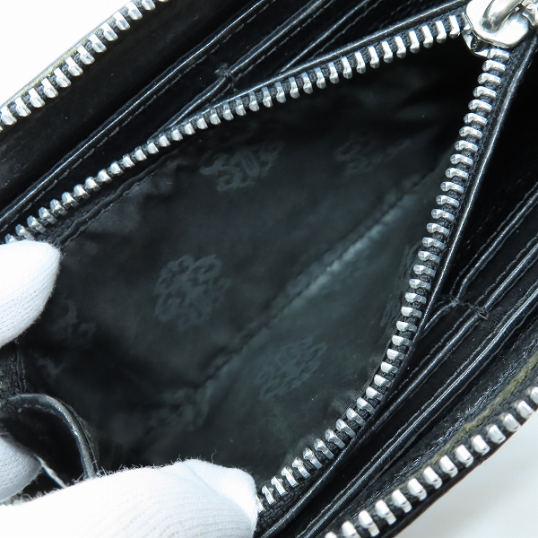 実際に弊社で買取させて頂いたCHROME HEARTS/クロムハーツ REC F ZIP アリゲーター フィリグリープラス 長財布/ウォレットの画像 4枚目