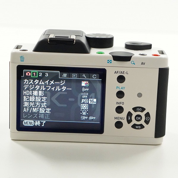 実際に弊社で買取させて頂いたPENTAX/ペンタックス K-01 SR ミラーレス一眼カメラ デジタルカメラ ボディ 動作確認済みの画像 2枚目