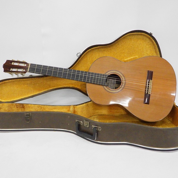 実際に弊社で買取させて頂いた★Hiroshi Tamura/田村廣 P40 クラシックギター1972年製 ハードケース付