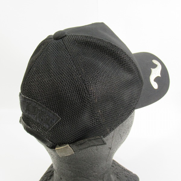 実際に弊社で買取させて頂いたRoen×LION HEART/ロエン×ライオンハート ドクロ ラインストーン メッシュキャップ Fの画像 3枚目