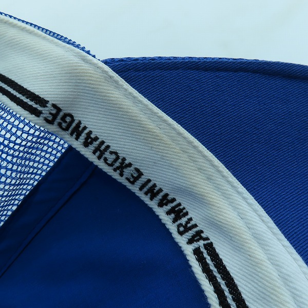 実際に弊社で買取させて頂いたARMANI EXCHANGE/アルマーニエクスチェンジ AX メッシュキャップの画像 7枚目