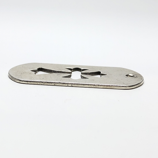 実際に弊社で買取させて頂いたCHROME HEARTS/クロムハーツ D/TAG LRG CROSS  ラージドッグタグ カットアウト クロスの画像 2枚目