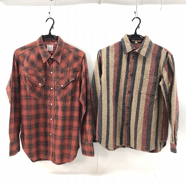 実際に弊社で買取させて頂いたCELT&COBRA/ケルト&コブラ/Ranchcraft ロングスリーブシャツ 2点セット